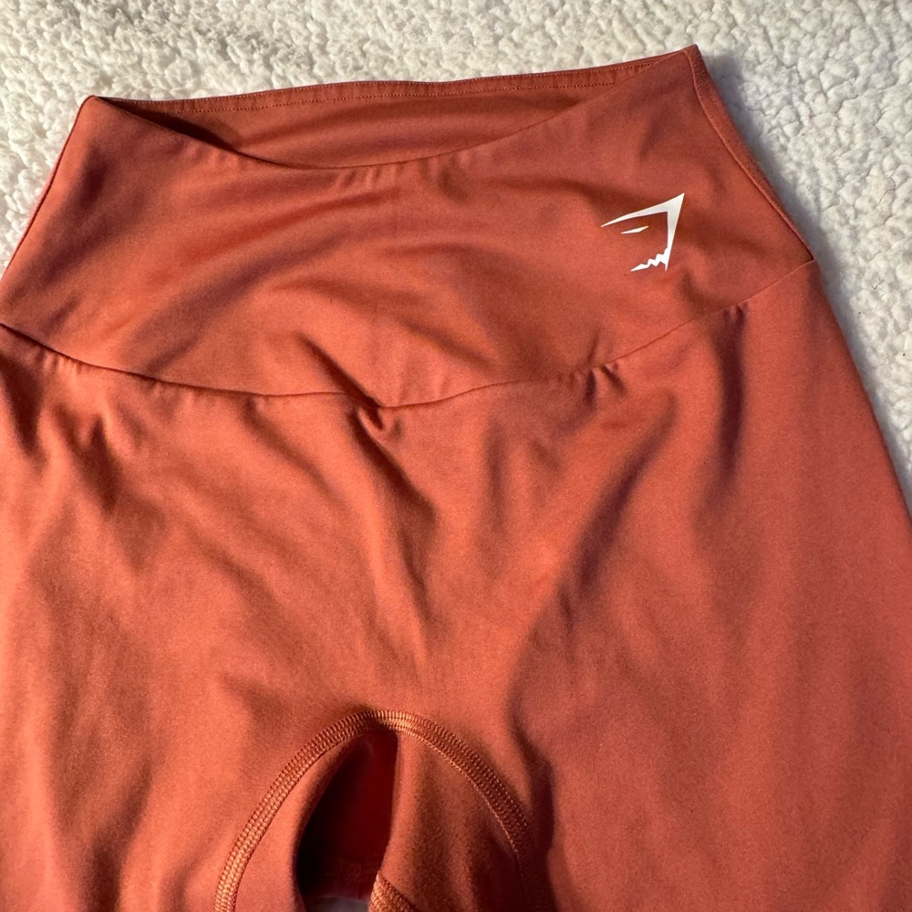 Gymshark leggings burnt orange XS